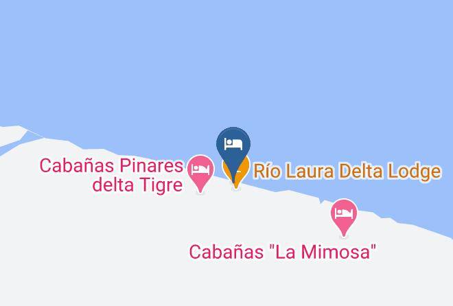 Islas Tigre - Hosteria Picun Leufu Maps