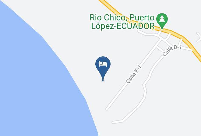 Puerto Lopez - Hosteria Piqueros Patas Azules Maps