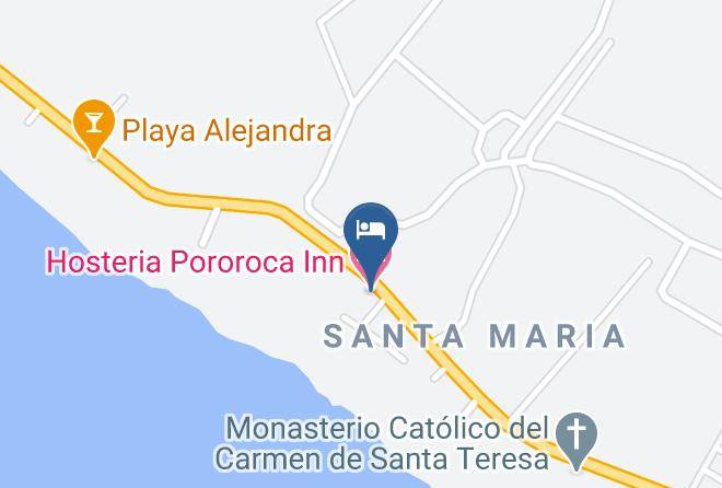 Playas - Hosteria Pororoca Inn Maps