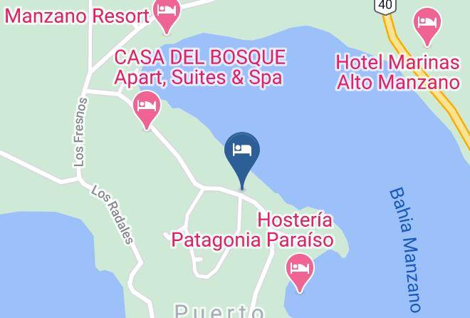 Villa La Angostura - Hosteria Puerto Sur Maps