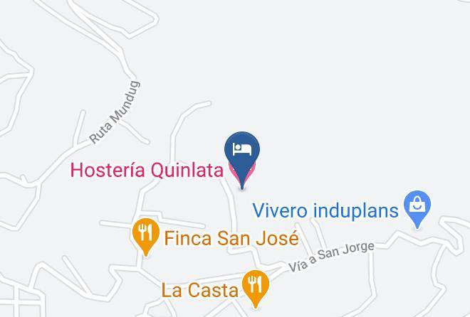 Patate - Hosteria Quinlata Maps