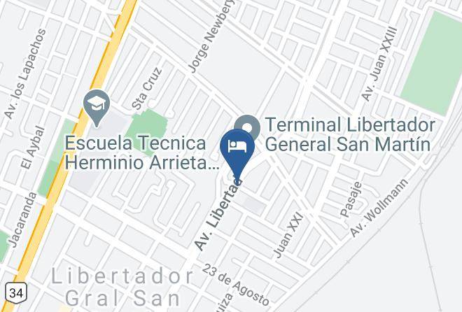 Ledesma - Hosteria Real Victoria Maps