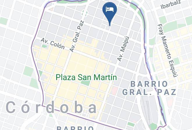 Cordoba - Hosteria Rivadavia Maps