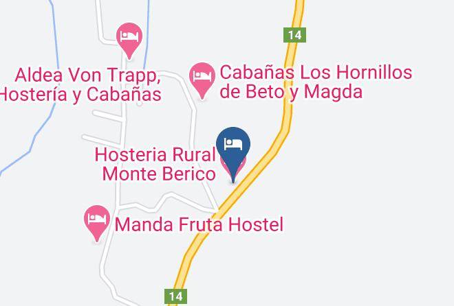 San Javier Department - Hosteria Rural Monte Berico Maps
