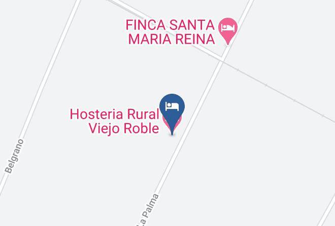 San Rafael - Hosteria Rural Viejo Roble Maps