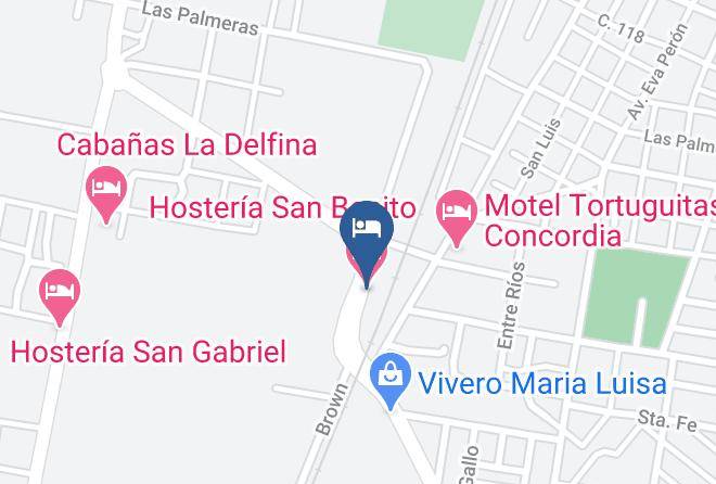 Hosteria San Benito Map