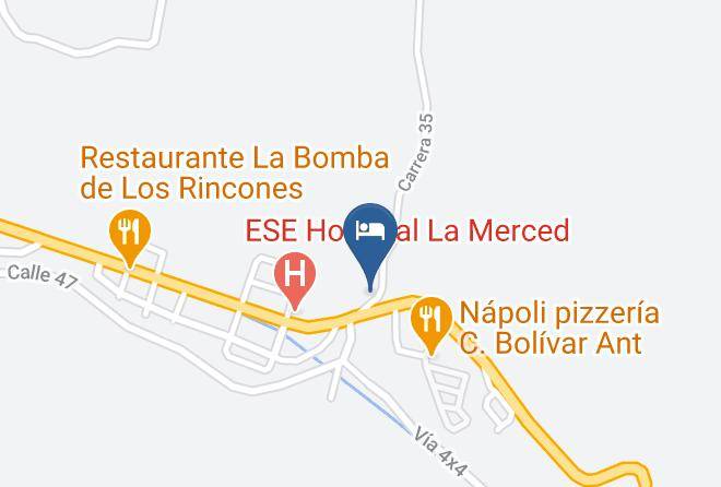 Ciudad Bolivar - Hosteria San Juan De Bolivar Maps