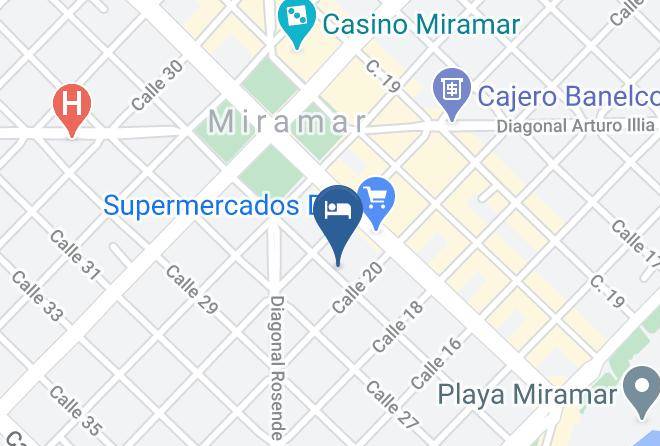 General Alvarado Partido - Hosteria Santa Rita Miramar Maps