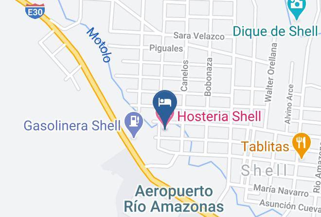 Mera - Hosteria Shell Maps
