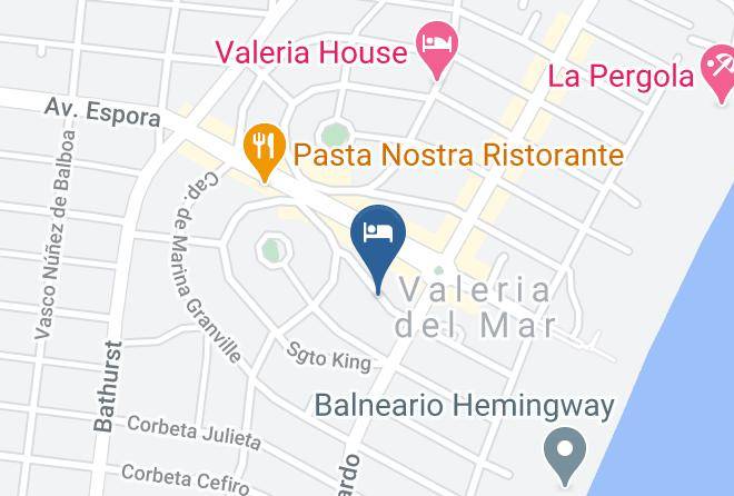 Pinamar - Hosteria Sirena Maps