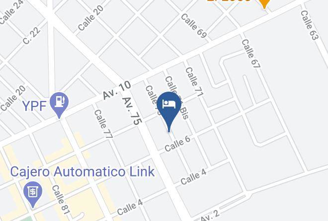 Necochea - Hosteria Spa Posta Carreta Maps