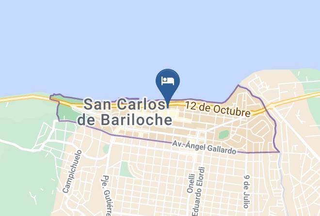 Bariloche - Hosteria Sur Maps
