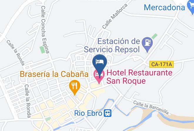 Reinosa - Hosteria Tajahierro Maps