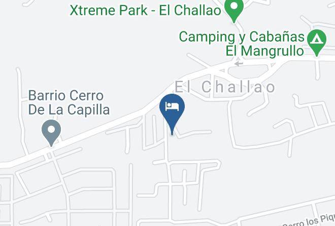 Las Heras - Hosteria Termal El Challao Maps