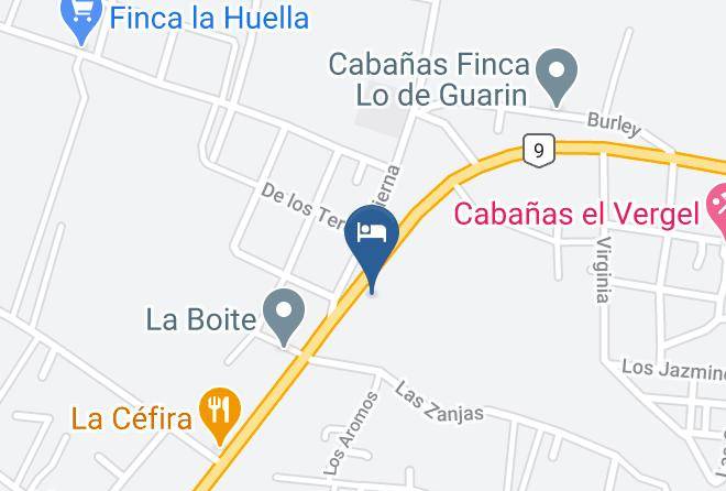 La Caldera - Hosteria Terra Sognata Maps