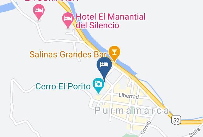Tumbaya - Hosteria Terrazas De La Posta Purmamarca Maps