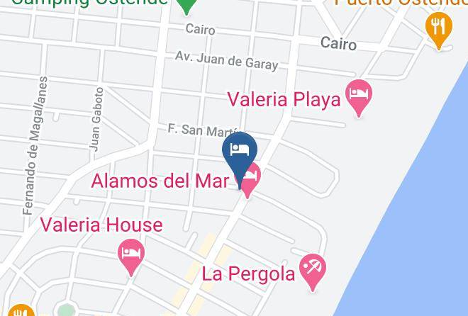 Pinamar - Hosteria Torino Maps