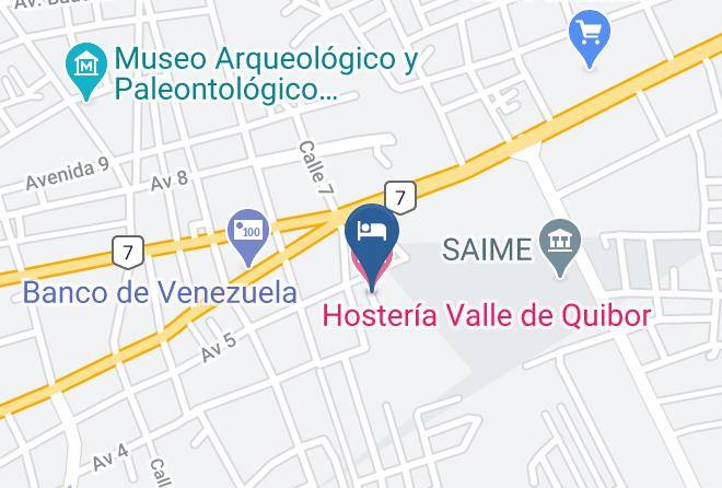 Jimenez - Hosteria Valle De Quibor Maps