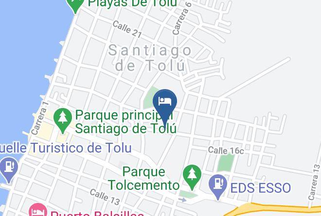 Tolu - Hosteria Zulan Maps
