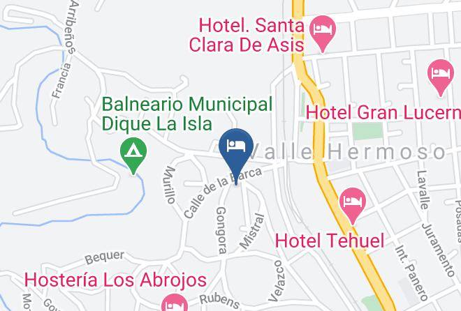 Punilla Department - Hosteria Zure Echea Maps