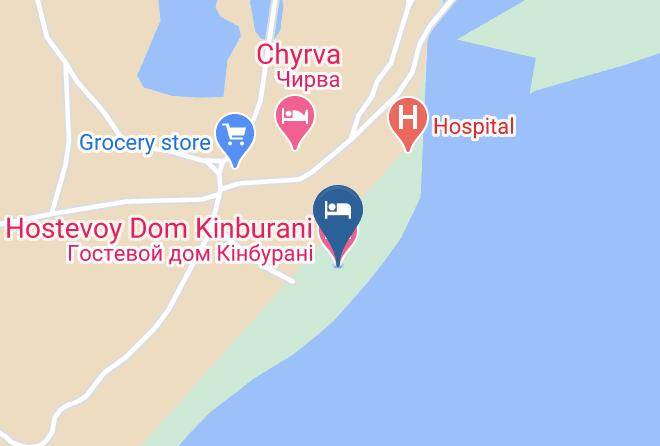Ochakiv Raion - Hostevoy Dom Kinburani Maps