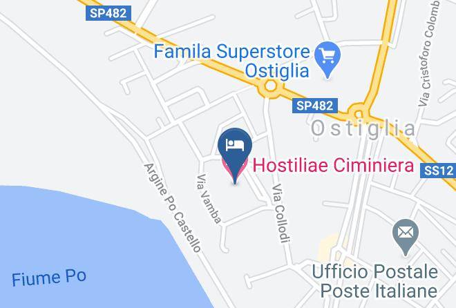 Mantua - Hostiliae Ciminiera Hotel Maps