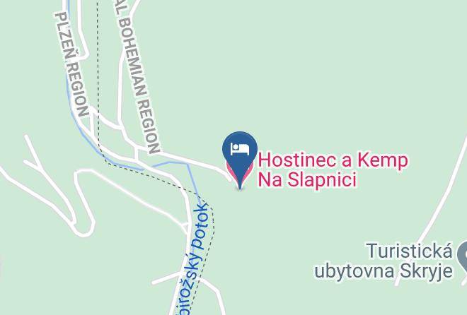 Rakovnik - Hostinec A Kemp Na Slapnici Maps