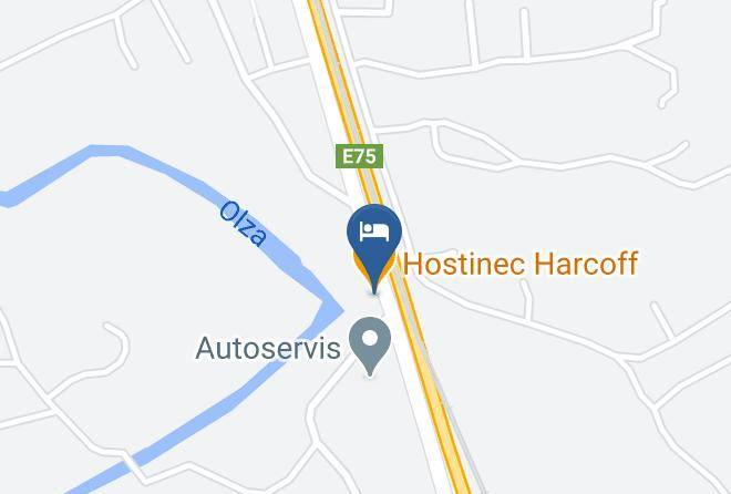 Frydek Mistek - Hostinec Harcoff Maps