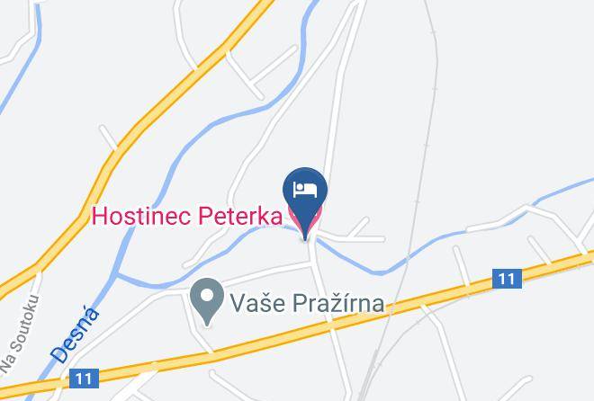 Sumperk - Hostinec Peterka Maps