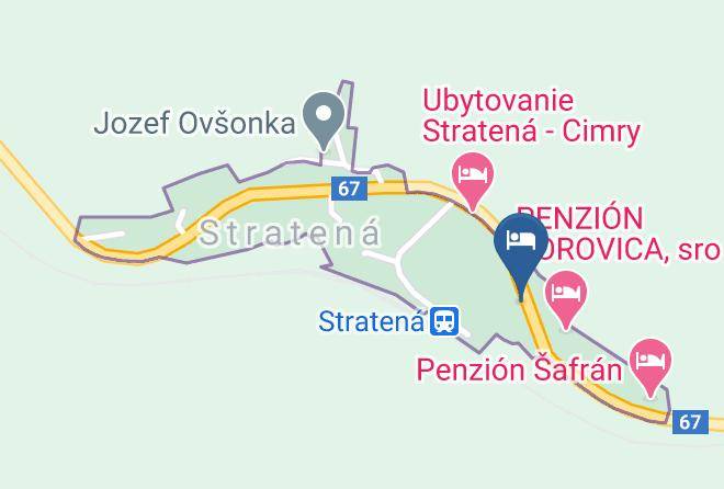 Roznava - Hostinec Stara Krcma Maps