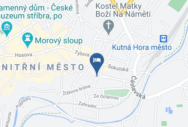 Kutna Hora - Hostinec U Slunce Maps