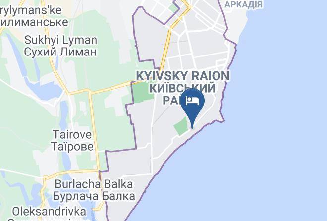 Odesa - Hostovyy Budynok Pysmennykiv Maps
