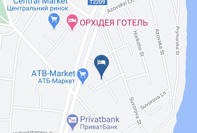 Henichesk Raion - Hostovyy Dim Travnevyy Maps