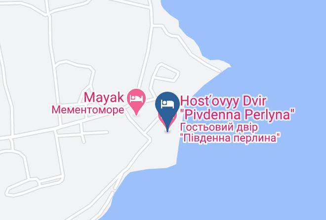 Hostovyy Dvir Pivdenna Perlyna Map
