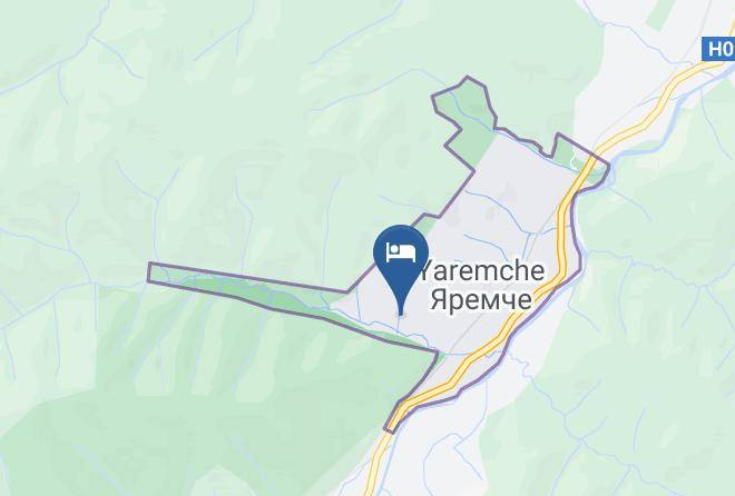 Yaremcha - Hostovyy Dvir Maps