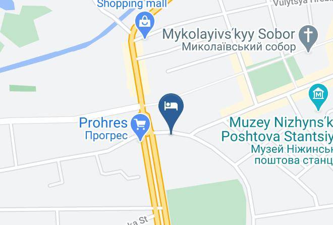 Nizhyn - Hostynnytsa Nezhyn Maps