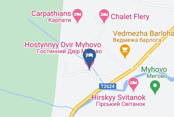 Vyzhnytsia Raion - Hostynnyy Dvir Myhovo Maps