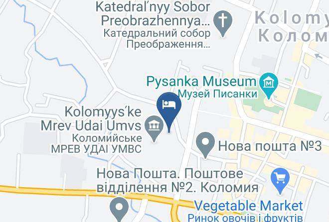Kolomyya - Hostynnyy Dvir Stefani Maps