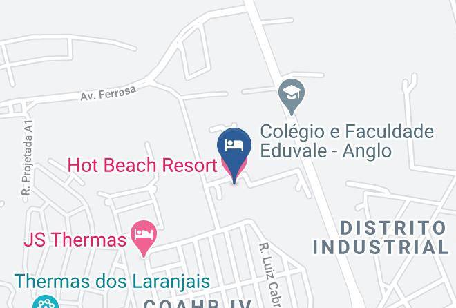 Olimpia - Hot Beach Resort Maps