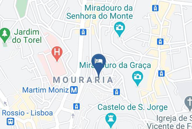 Lisbon - Hot Lisbon Mouraria Maps