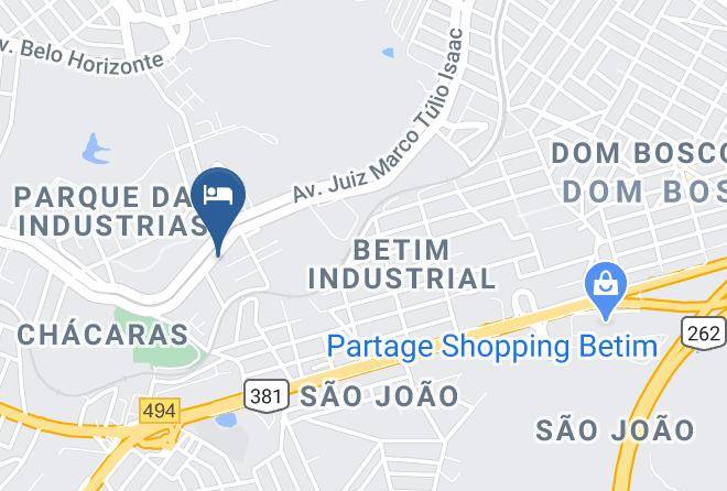 Betim - Hot Motel Betim Maps