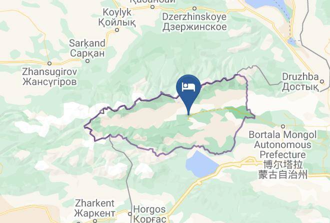 Bortala Mongol Aut Prefecture - Hot Spring Hotel Maps