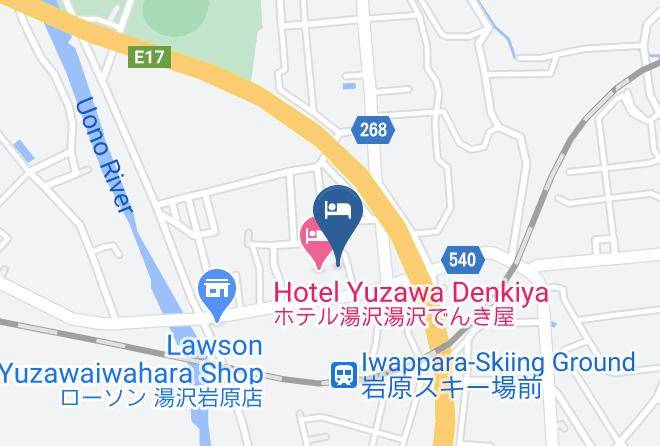 Yuzawa Townminami Uonuma District - Hot Spring Inn Hot Water Urako Takanoya Maps