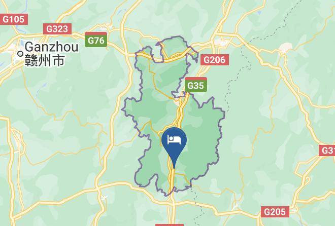 Hot Spring Resort Of Hanxian Map