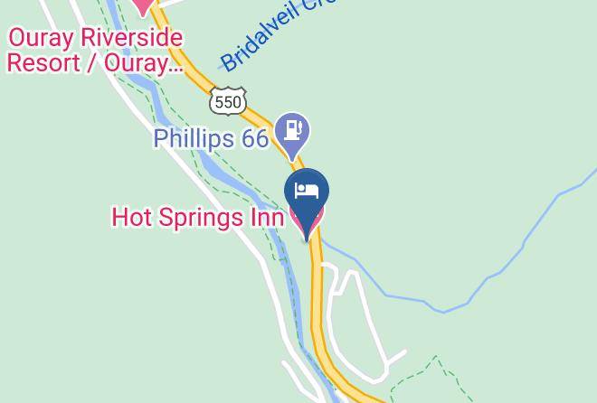 Ouray - Hot Springs Inn Maps