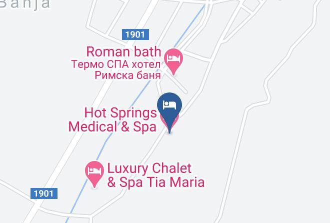 Razlog - Hot Springs Medical & Spa Hotel Maps