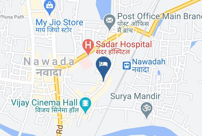 Nawada - Hotal Rajshree International Maps