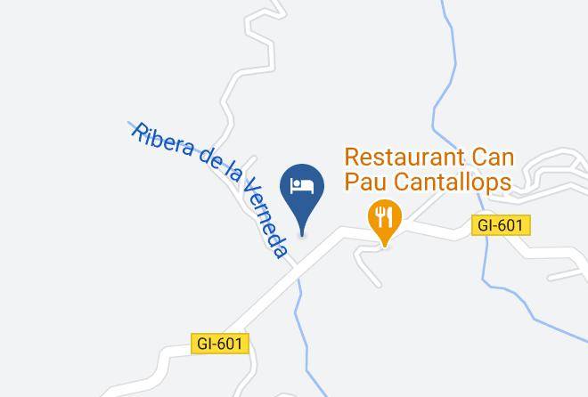 Girona - Hotal Rural Can Pau Maps
