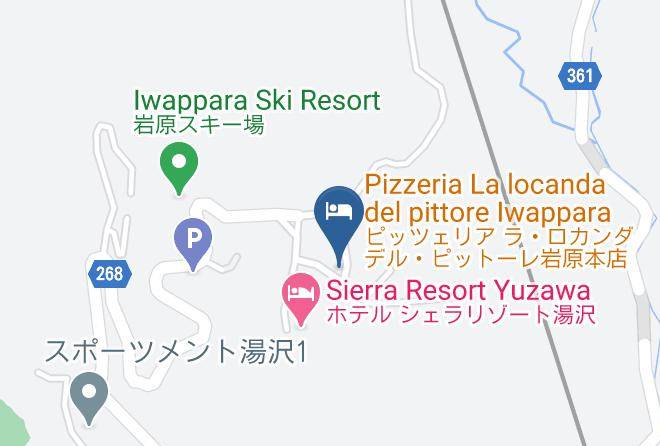 Yuzawa Townminami Uonuma District - Hote Alpha Star Iwabara Maps