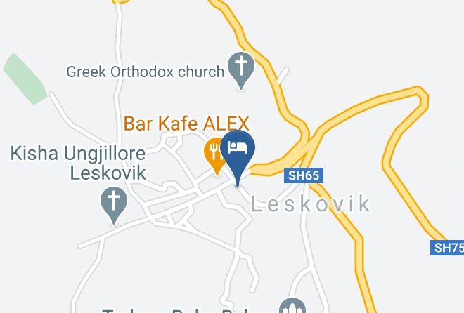 Kolonje - Hote Bar Restorant Leskoviku Maps